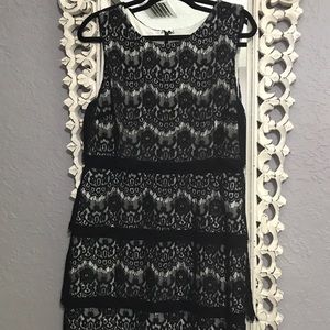 Black Lace Cocktail Dress